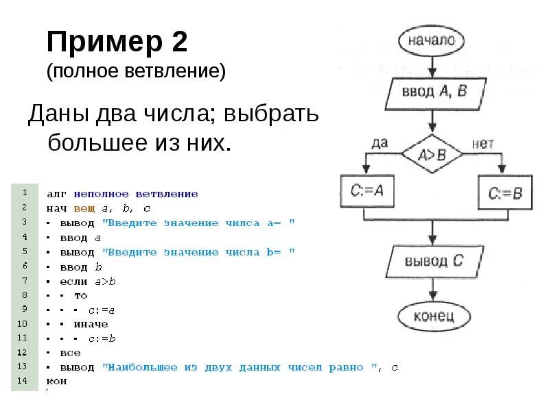 Даны три по размеру