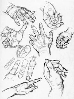 Hands draw