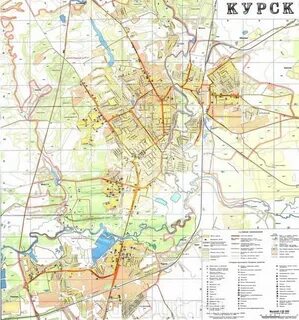 Карта курска проложить маршрут