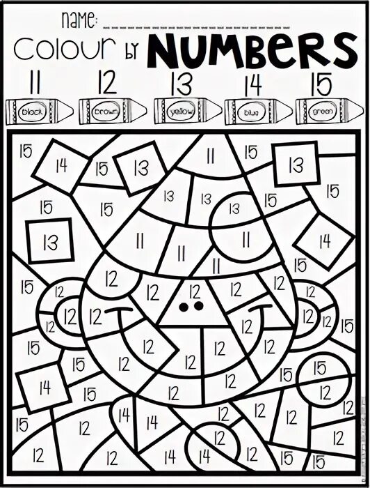 Number 11 worksheet