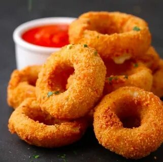 Сырные колечки моцарелла вкусно и точка