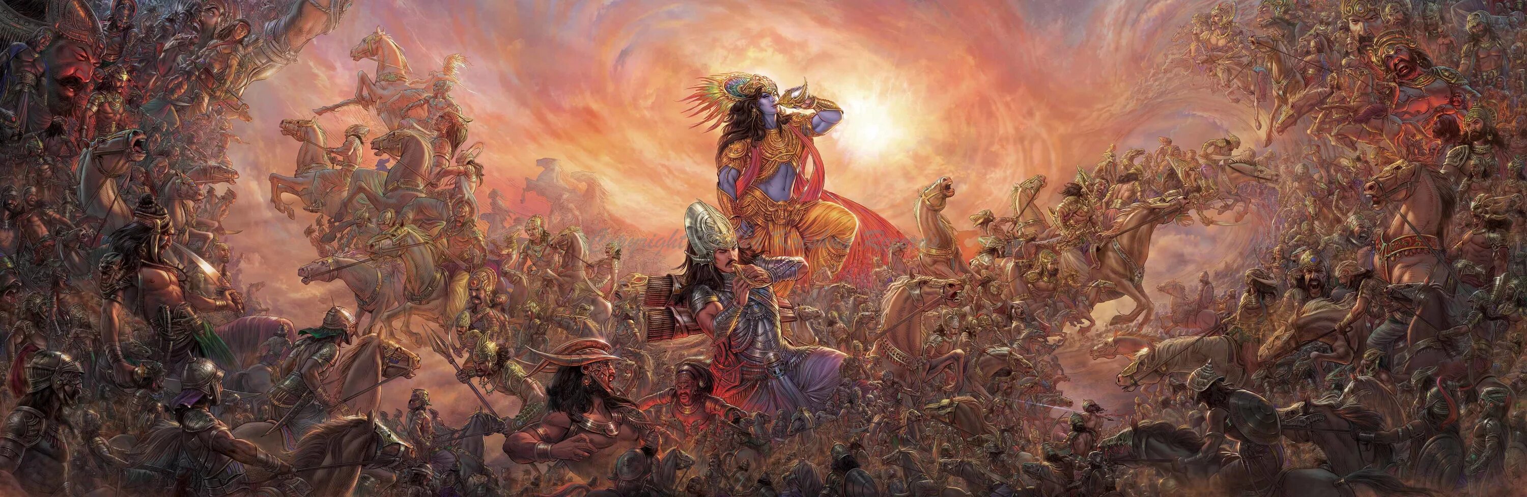 Битва людей за землю. Махабхарата Курукшетра битва. Битва на поле Курукшетра Махабхарата. Махабхарата битва богов. Махабхарата Арджуна на поле боя.