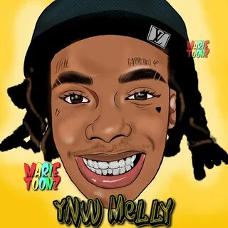 Ynw Melly Wallpaper Cartoon - Ynw Melly Cartoon Posted By Samantha.