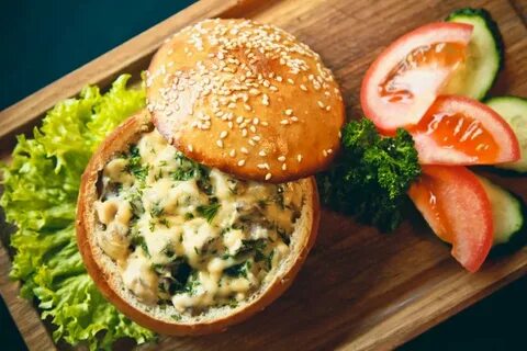Булочки с сыром и грибами