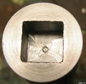 Square hole
