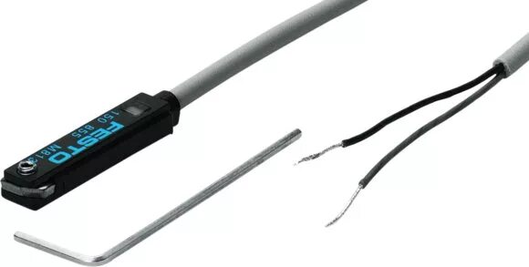 Герконовый датчик положения. Sme-8-k-led-24. геркон festo. festo 150855. m8 герконовый переключатель.
