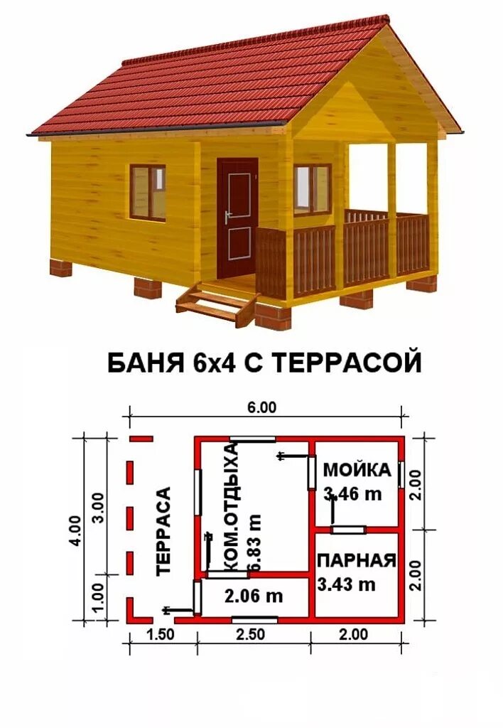 Сколько материала на баню. Проекты бань из бруса 3х6 с террасой чертежи. Проекты бань из бруса 4х6 с верандой. Проект бани 6х4 с террасой из бруса. Баня 3 на 6 из бруса.