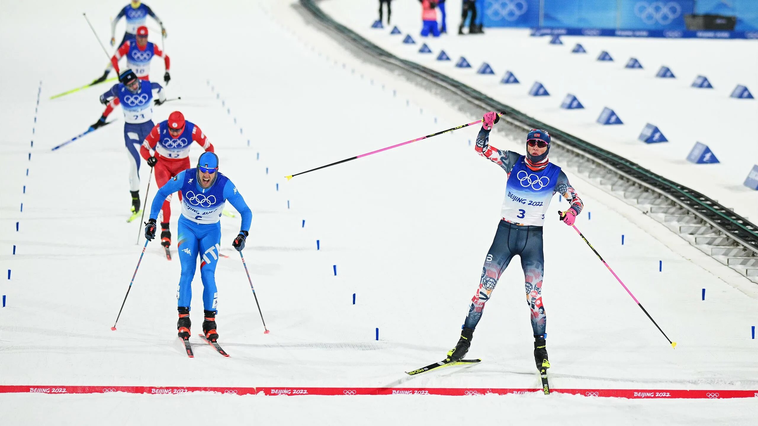 Трасса лыжных гонок состоит из 4 участков. Норвежский лыжник Йоханнес Клэбо. Терентьев лыжник 2022. Йоханнес Клебо ОИ 2022.