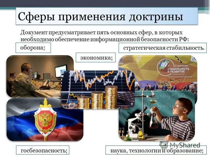 Государственная информационная безопасность. Информационная безопасность РФ. Доктрина информационной безопасности. Защита информации в Российской Федерации. Объекты информационной безопасности РФ.