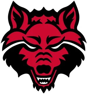 Arkansas State Red Wolves Logo Sun Belt Football Vinyl Decal, Vinyl Decals,...