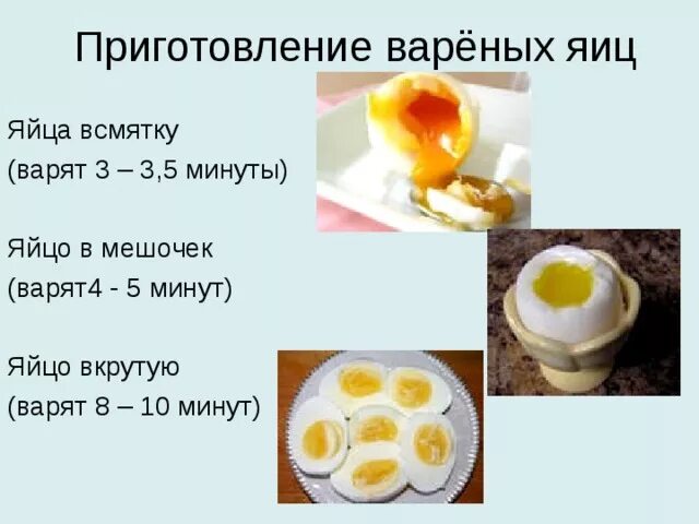 В смятку сколько варить. Яйца всмятку и вкрутую. Приготовление яиц всмятку. Как приготовить яйца вкрутую. Этапы приготовления яиц.
