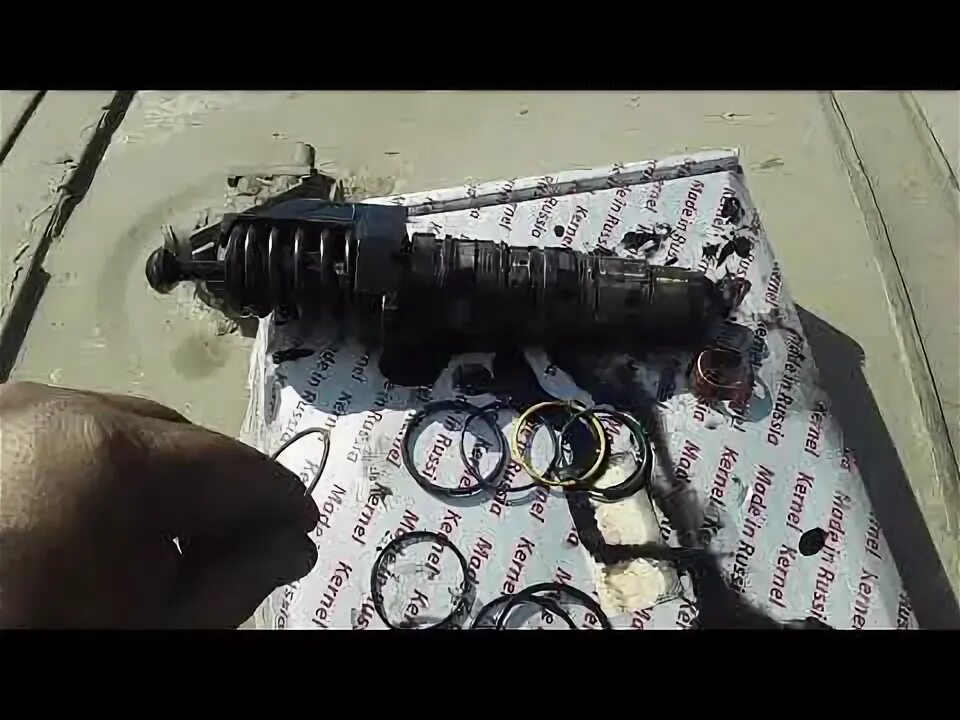 замена уплотнительных колец на форсунках HPI - YouTube