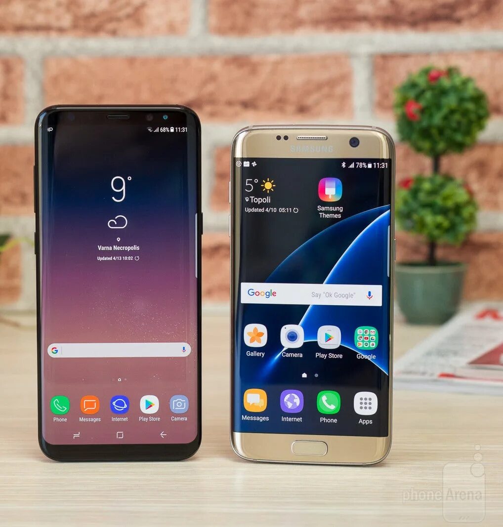 Сравнение самсунг 8. Samsung Galaxy s7 s8. Samsung Galaxy s8 vs s8. Samsung s7 vs s8. Samsung Galaxy s8 Edge.