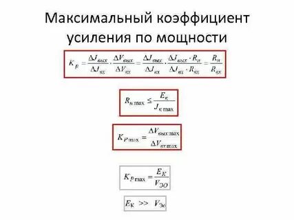 Коэффициент усиления что это