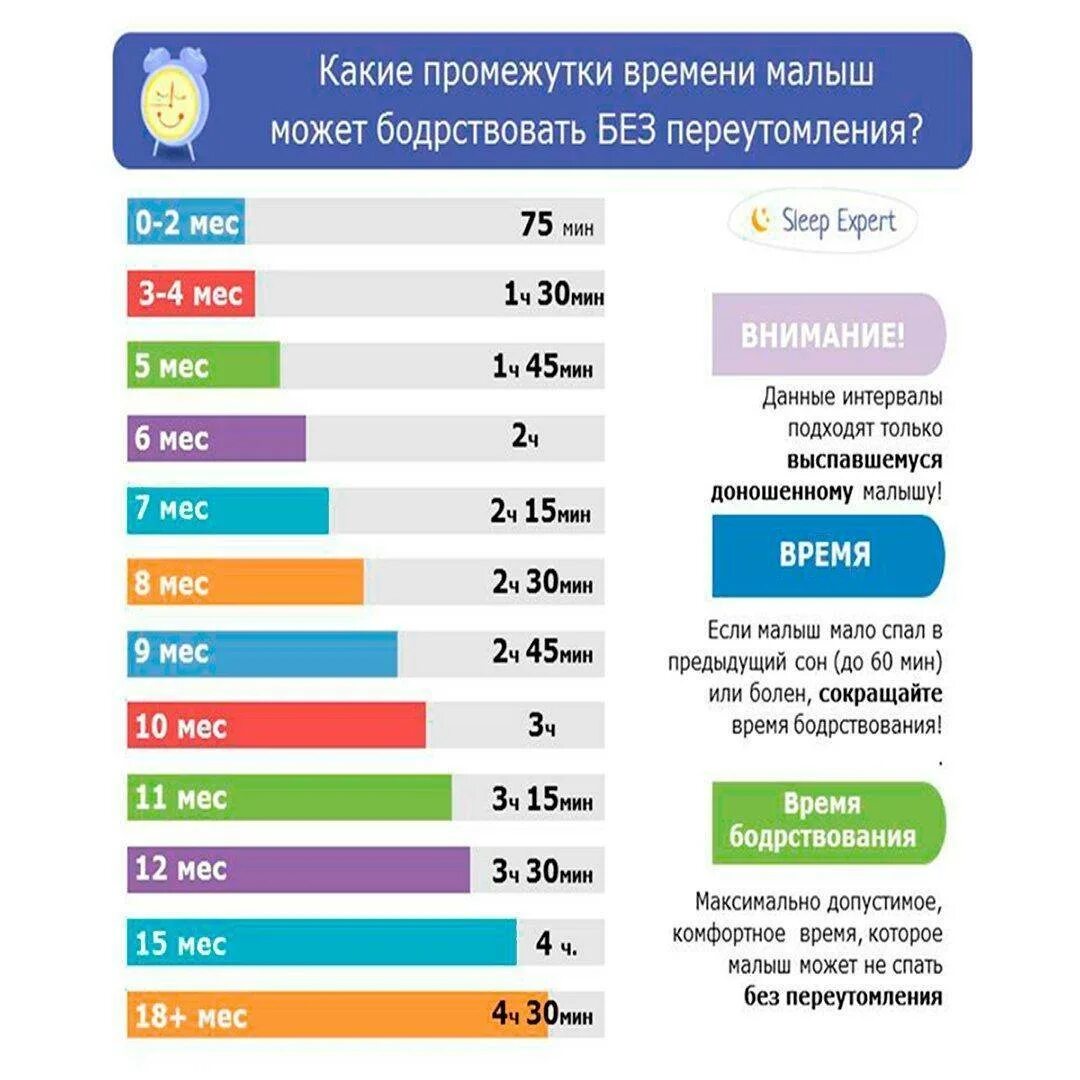 Интервалы бодрствования ребенка по месяцам до года. Таблица нормы сна младенца. Нормы сна и бодрствования по месяцам воз таблица. Сон у детей до года норма в таблице. Сколько бодрствует в 6 месяцев