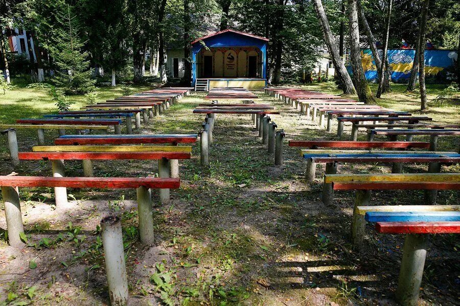 Лагерь огонек светлогорск. Лагерь Смирнова Светлогорск. Детский лагерь им Смирнова Светлогорск. Лагерь имени Терешковой Светлогорск.