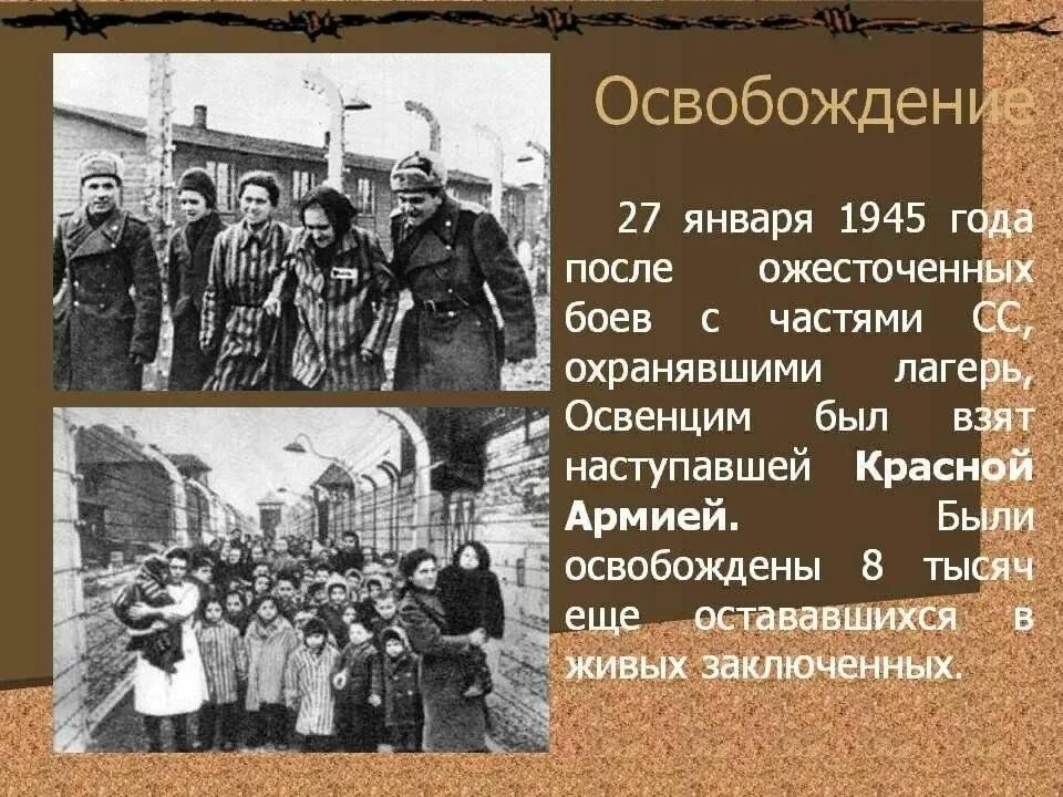 Освобождение лагеря смерти. 27 Января 1945 года красная армия освободила концентрационный лагерь. Освенцим концлагерь узники. Освобождение узников Освенцима 1945. Концентрационный лагерь Аушвиц освобождения.