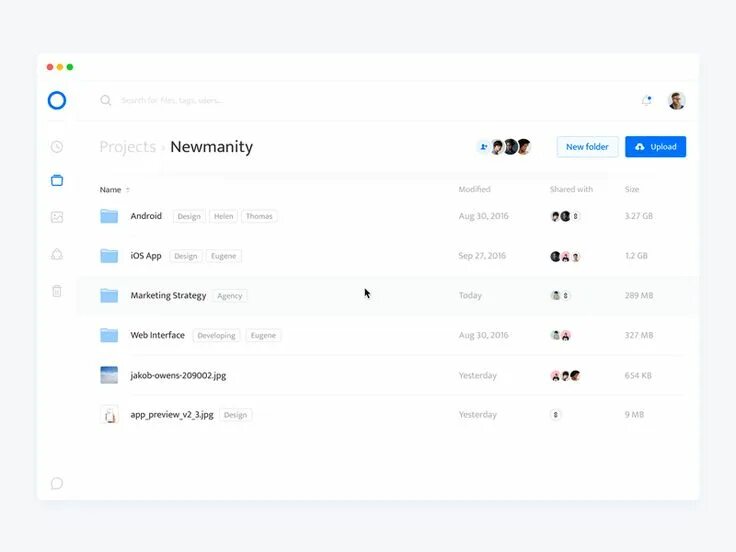 Minimal list