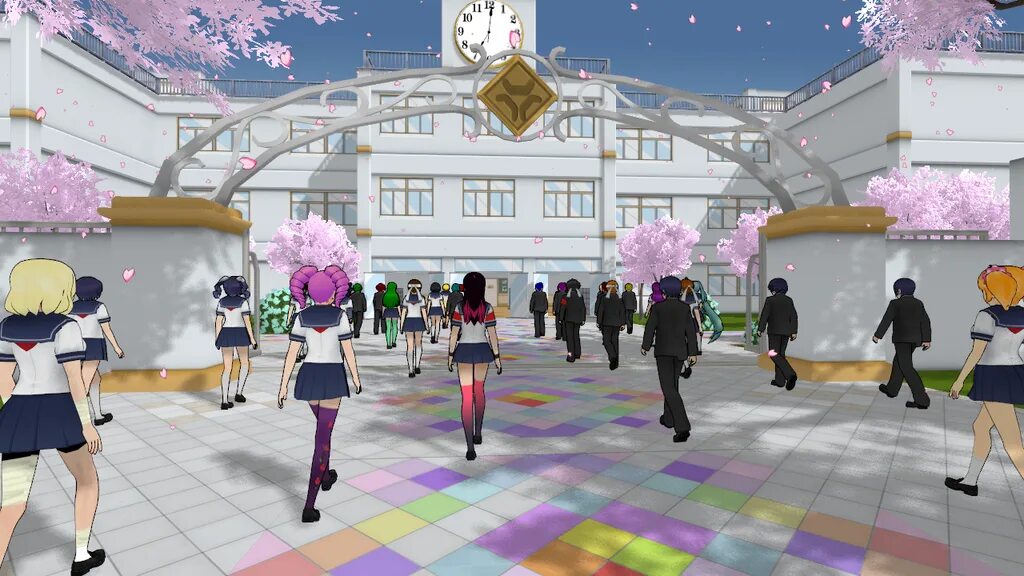 Yandere simulator игры на движке unity