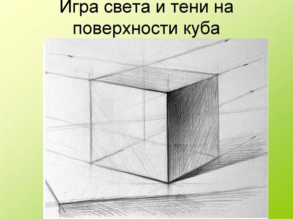 Конструктивный рисунок Куба. Рисунок Куба в перспективе. Зарисовки геометрических фигур. Куб в перспективе карандашом. Алгоритм построения куба