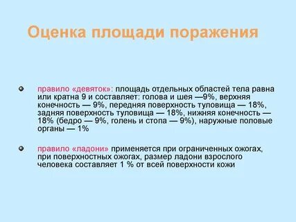 Оценка площади