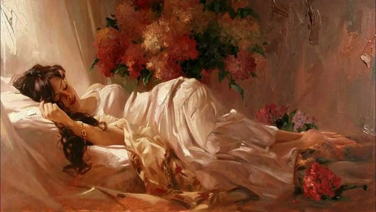 На заре ты ее не буди стихотворение. Художник Richard s Johnson картины.