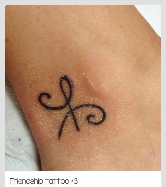 Friendship symbol Small friendship tattoos, Friendship symbol tattoos, Friendshi
