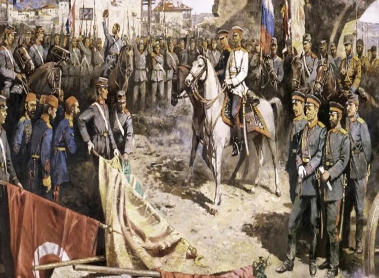 1877 Осада Плевны.