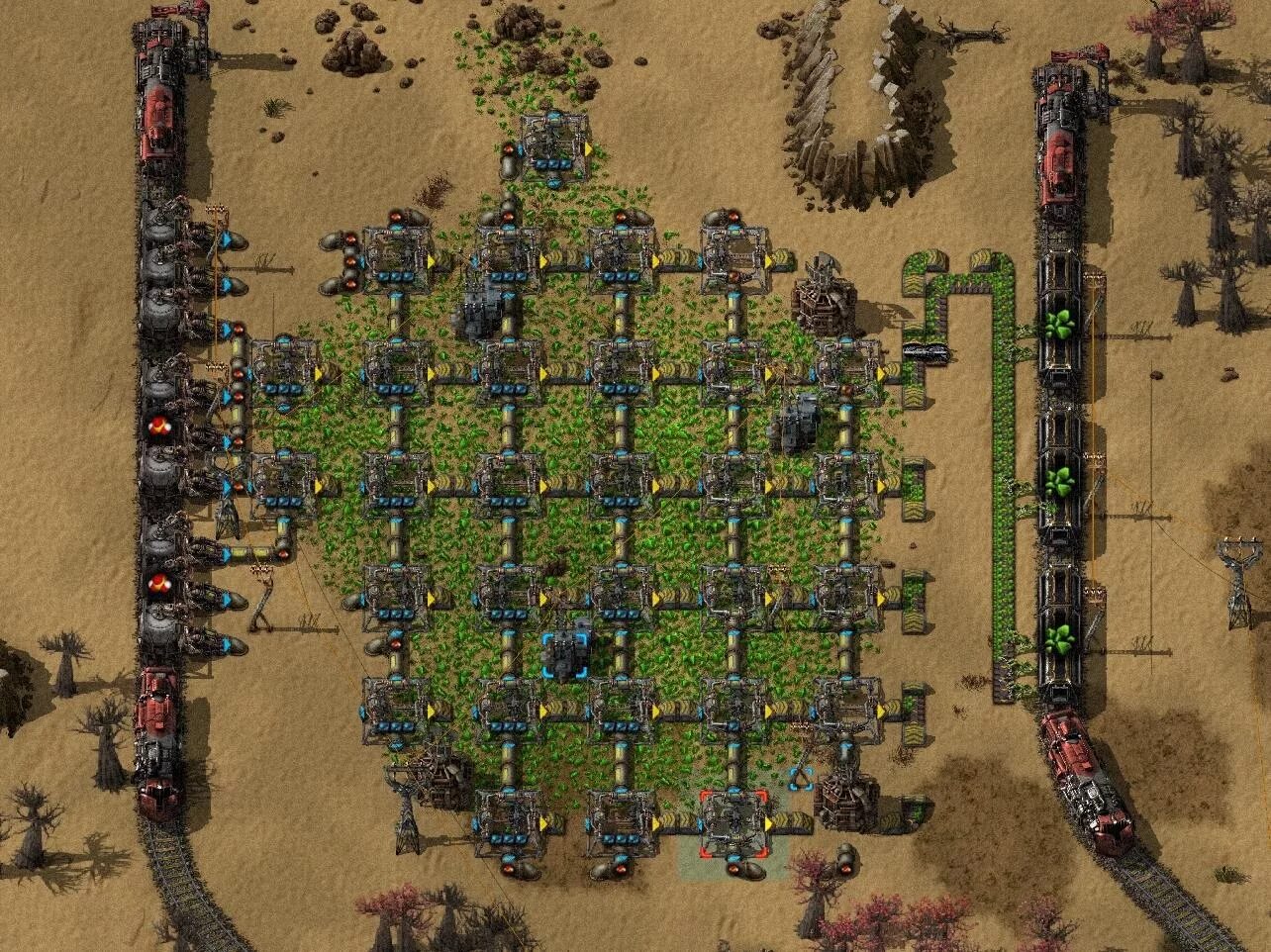 Схема обогащения урана factorio