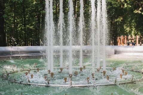 Фонтан в парке швейцария нижний новгород