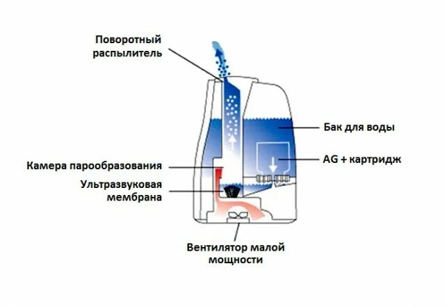Замена ультразвуковой мембраны в увлажнителе воздуха своими руками