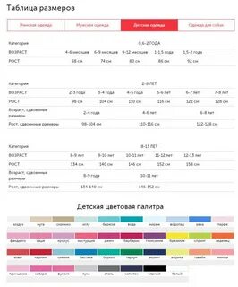 Твое размерная