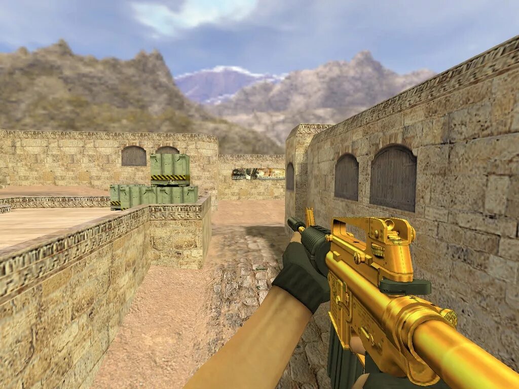 Gold m4a1 CS 1.6. М4а1 для КС 1.6. Золотая м4 КС. М4 оружие КС 1.6.