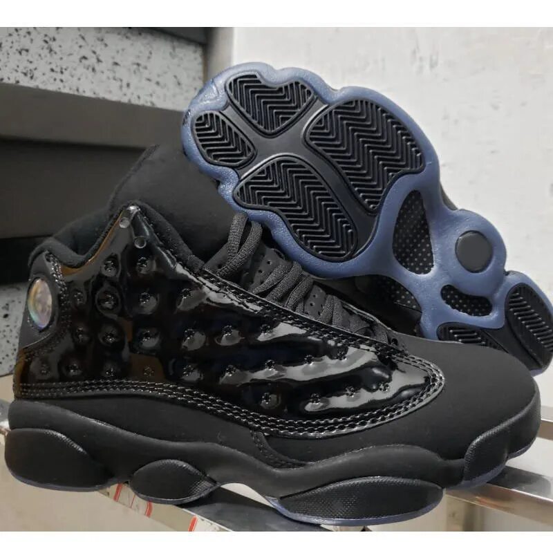 Jordan 13 cap and gown. Jordan 13 cap and gown on feet.