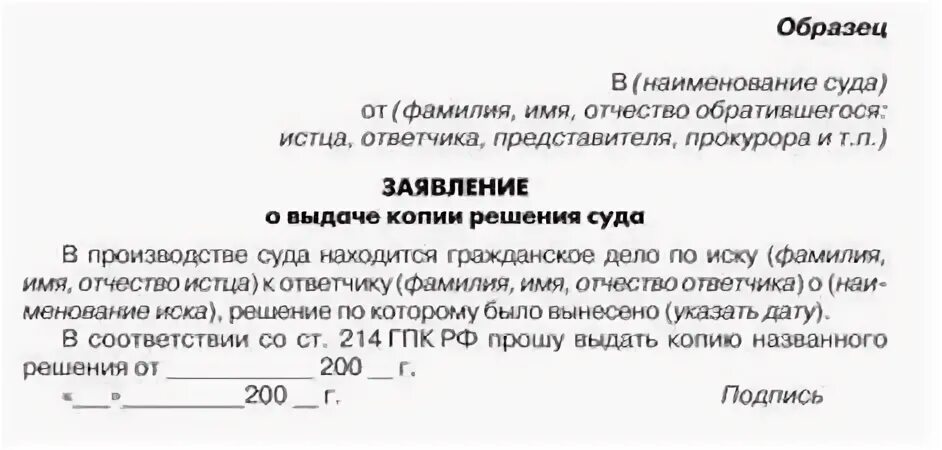 Запрос решения