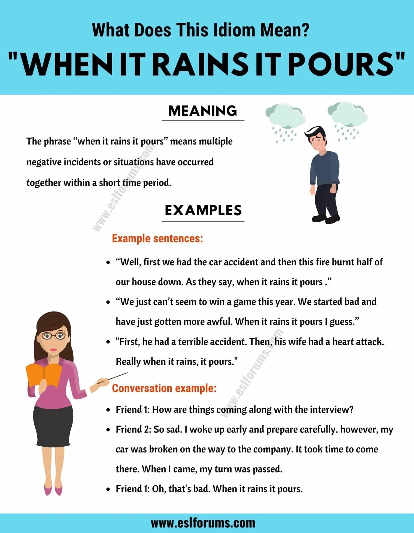 Does it raining перевод