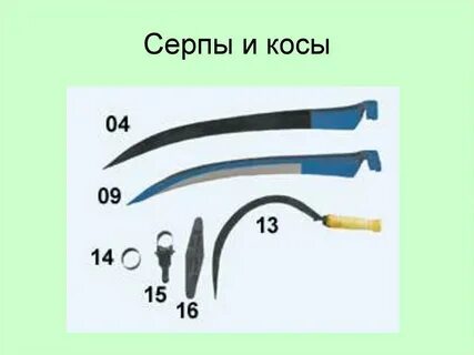 Размеры кос