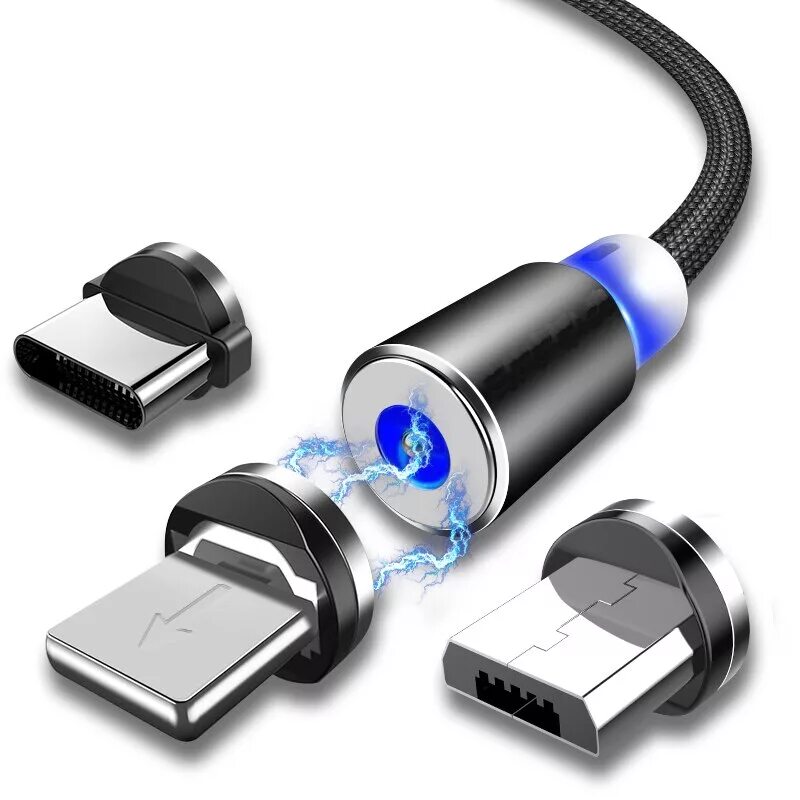 Магнитная usb зарядка для телефона