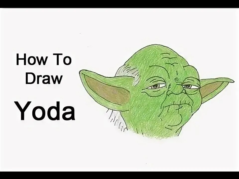 Рисунок йода химия. How to draw Yoda. Yoda how to draw easy.