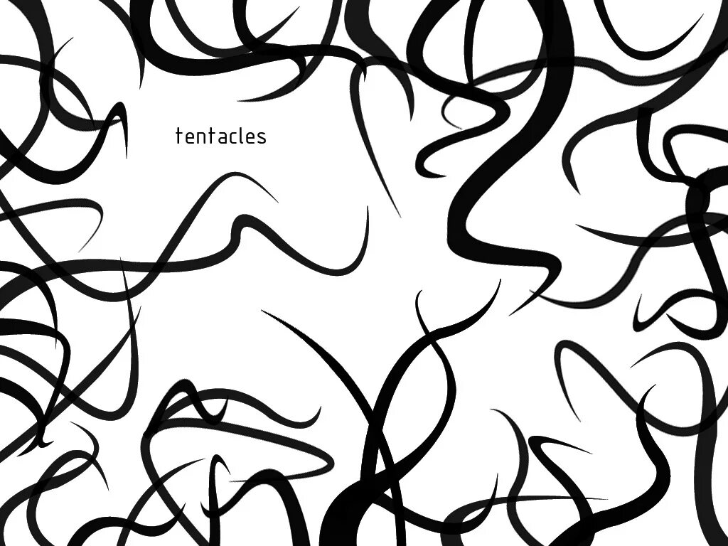 черные тентакли