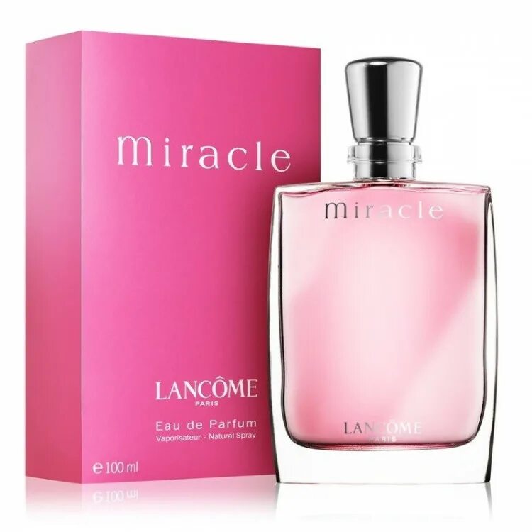 Купить воду ланком. Lancome Miracle EDP 100ml. Lancome Miracle Lady EDP 100 ml. Lancome Miracle w EDP 50 ml. Lancome Miracle (l) 30ml EDP.