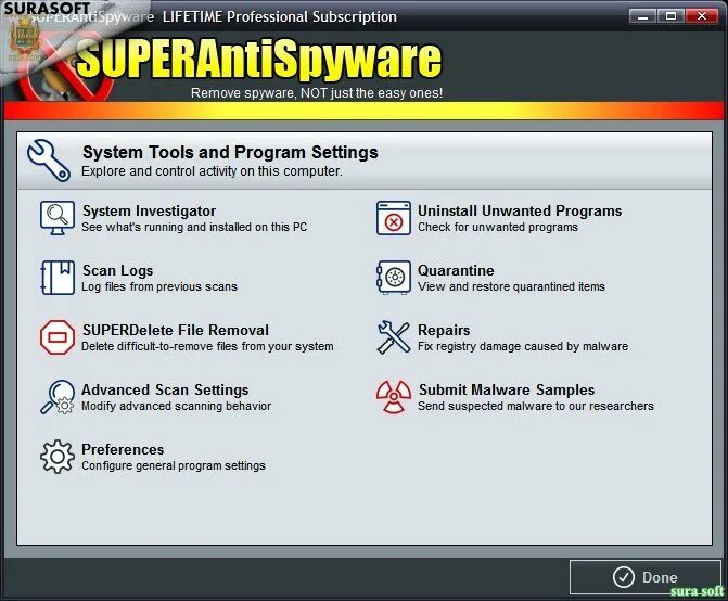 Superantispyware. Superantispyware