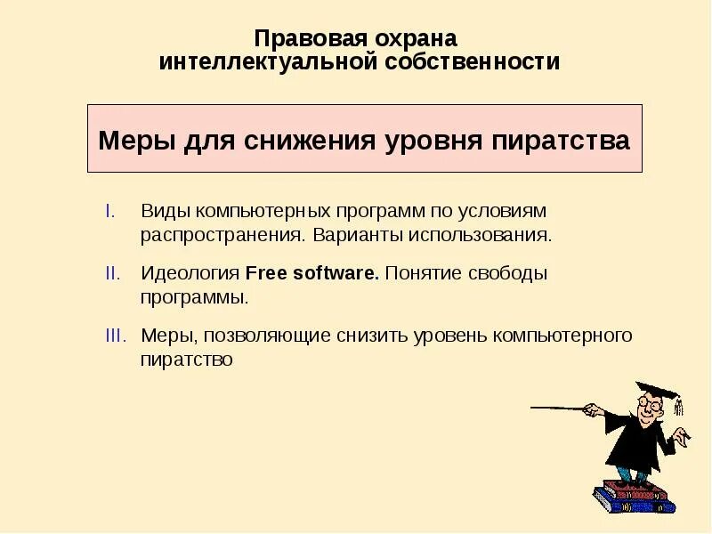 Защита интеллектуальной собственности презентация. Пиратство интеллектуальной собственности. Правовая охрана. Меры охраны и защиты интеллектуальной собственности.