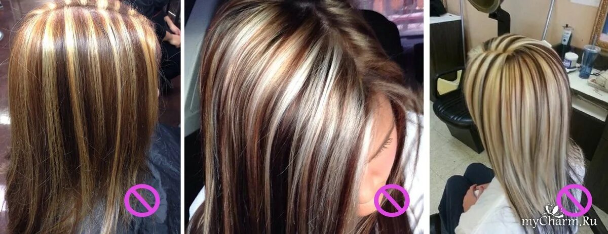 Крупное мелирование. Мелирование волос на отросшие корни. Перед мелированием. Перед мелированием. Мелирование с тонированием.