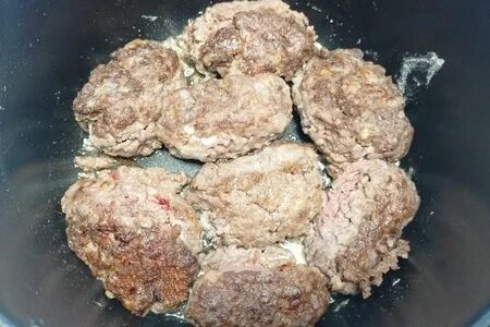 Мини котлетки с моцареллой