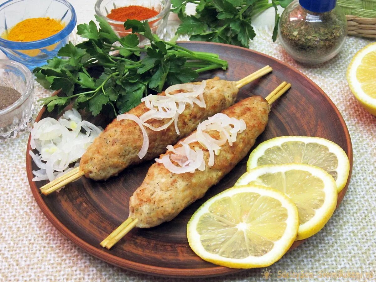 Куриное филе кебаб. Куриное филе кебаб
