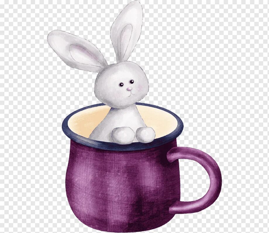 Rabbit cup. Кролик в чашке. Кролик в кружке. Кролик в кружке иллюстрации. Кролик в чашечке.