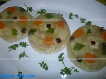 Вкусный рецепт заливного из судака