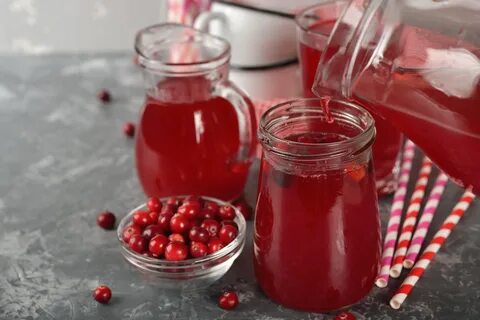 Сок из клюквы