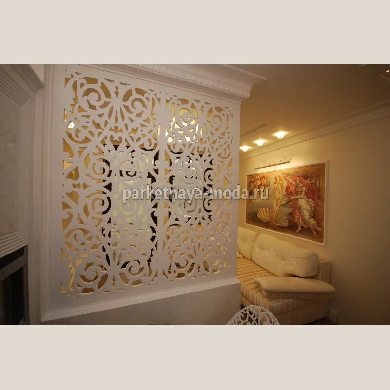 декоративные деревянные перегородки. резные перегородки. деревянные буазери английский стиль. интерьеры модерн ар нуво. спальня барокко дворцовая классика.